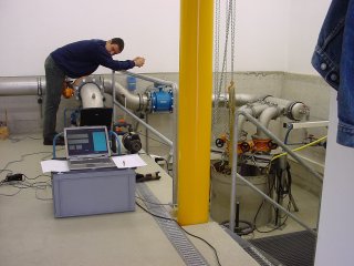 Real time monitoring of turbidity in a well with the GGUN FL24